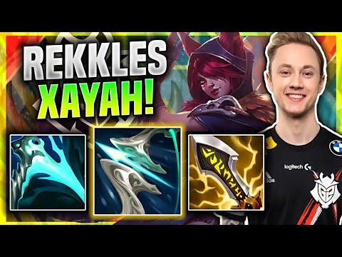 REKKLES IS A GOD WITH XAYAH GALEFORCE! - G2 Rekkles Plays Xayah ADC vs Samira!  | Season 11
