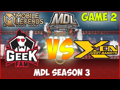 GEEK FAM JR VS XCN WEST BANDITS GAME 2 - MDL ID S3