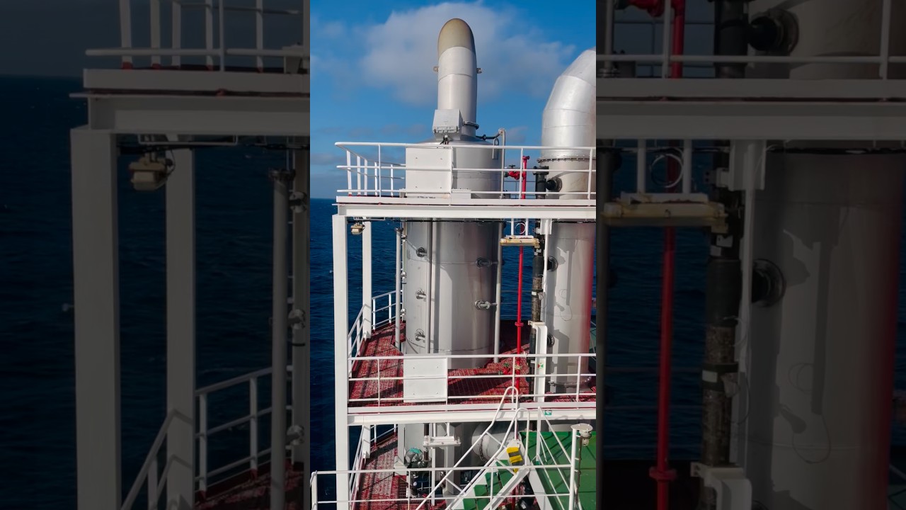 Scrubber System on Ships – Simple Explanation #marineengineering #scrubber #environmentalawareness