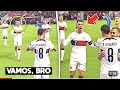Cristiano Ronaldo Celebrate a Goal with Bruno Fernandes vs Slovakia 😍❤️