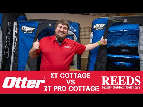 Otter XT Cottage vs XT Pro Cottage | Otter X-Over Ice Shelters | Reeds Family Outdoor Outfitters