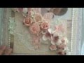 A shabby chic canvas for my little princess 