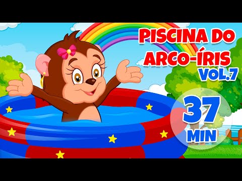 Piscina do Arco-íris Vol. 7 - Giramille 37 min | Desenho Animado Musical