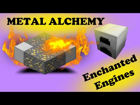 Convert Ore into Blocks with Magic Alchemy - Minecraft