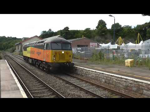 Colas Rail Class 56 no: 56049 @ Chepstow {0F25} 22/07/2020.
