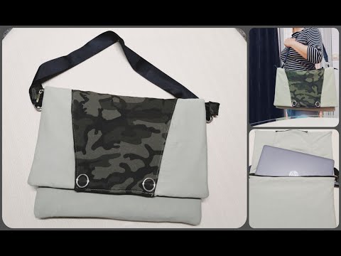 DIY/BOLSO ACOLCHADO PARA ORDENADOR PORTÁTIL U OTRAS COSAS/HANDBAGS