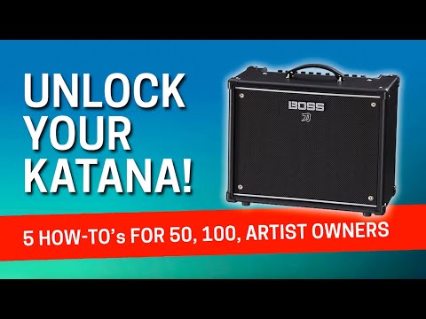 5 Tutorials to Unlock Your Boss Katana's Full Potential (Gen 1-3)