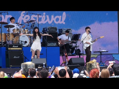 [4K] LE SSERAFIM(르세라핌) 허윤진 (feat. 적재), Say - 2023 Weverse Con Festival