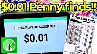DONT pay full price at Dollar Tree with ONE CENT items!! 💰🛒
