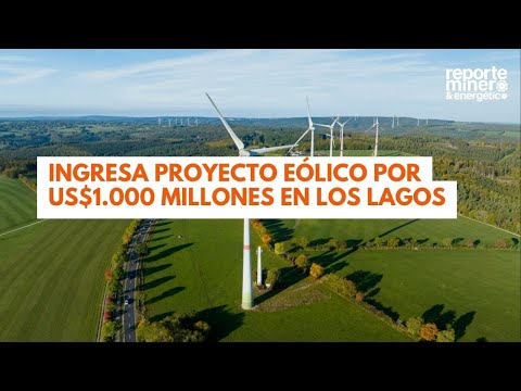 Proyecto eólico de US$1.000 millones ingresa al SEIA en Los Lagos