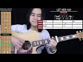 Let Her Go Guitar Cover Acoustic Passenger Tabs Chords