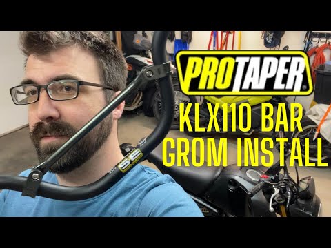 ProTaper Handlebar Install - KLX110 Bend | 2023 Honda Grom Build Part 8
