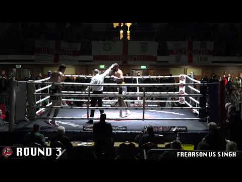 Mitchell Frearson vs Balraj Singh - SOUTHERN AREA MIDDLEWEIGHT TITLE ELIMINATOR - BOXMANIA 4 - 11/03