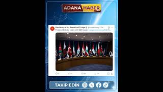 President Erdoğan meets with GCC leaders... #President #Erdoğan #Haberin #shorts