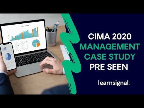 CIMA February 2020 - Pre Seen - Trevel Records -Management Case Study | Learnsignal