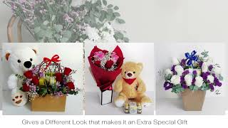Fresh Flowers in a Bag as a Gift | Arrangements by Real Flowers