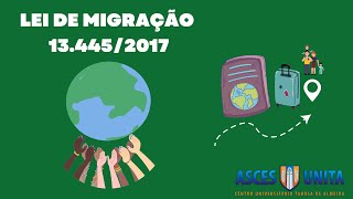 Lei de Migração (13.445/2017) - Direito Internacional Público