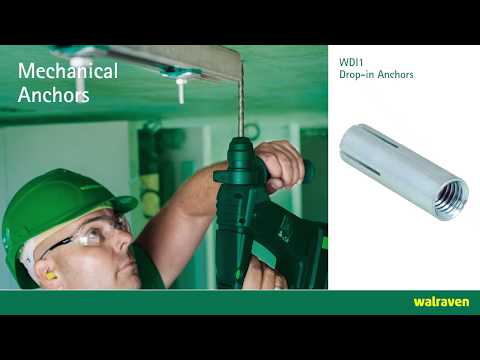 Comment installer la cheville d'ancrage Walraven WDI1 ?