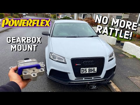 POWERFLEX GEARBOX MOUNT INSTALL FOR THE RS3!