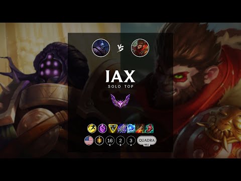 Jax Top vs Wukong - NA Master Patch 12.12
