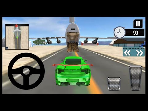 Modern Car Transporter Plane  -  Car Transport Airplane Games 3d  -  Android Gameplay  -  Part 2