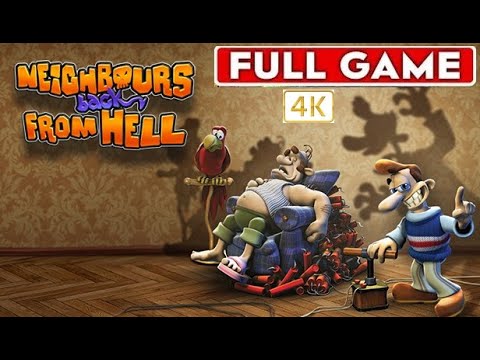 Neighbours back from Hell Gameplay walkthrough full game 100% (PC 4K 60fps) - No Commentary