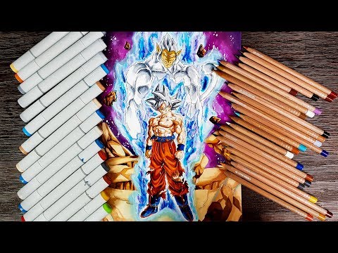 Drawing Goku MUI Great Ape Oozaru