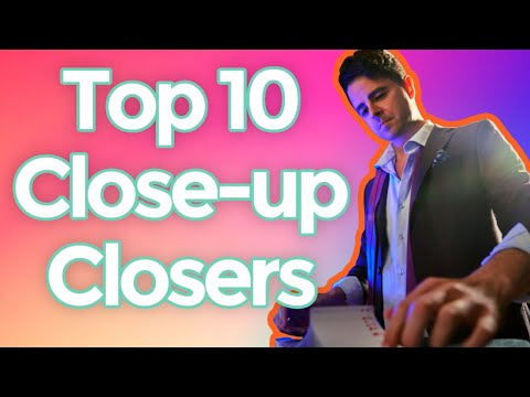Top 10 Close-Up Closers - Closers with a normal deck of cards!
