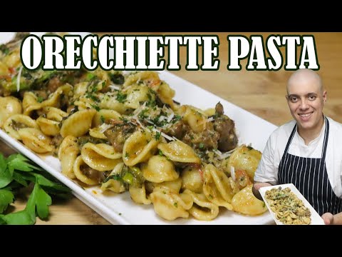 30 Minutes Orecchiette Pasta Recipe | Easy Pasta Recipe Made at Home