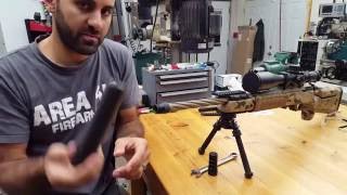 Video: Area 419 Hellfire 2P Self Timing .264 5/8-24 Muzzle Brake