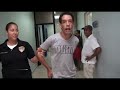 Woman Police Officer Arrested And Handcuffed Accused Of Stealing A Computer