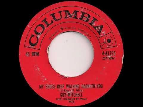 Guy Mitchell My Shoes Keep Walking Back To You Columbia 41725, 27 06 60