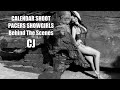How To Photograph Modeling Calendar CJ On Beach In Lingerie
