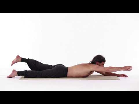 Heuschreckenhaltung, Variante 1 - Ardha Salabha Asana