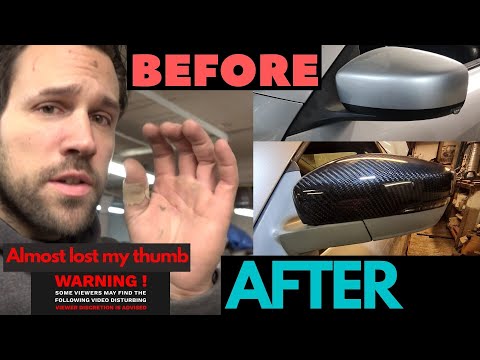 CARBON FIBER SIDE VIEW MIRRORS [Infiniti G37]