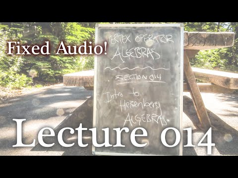 Episode 014 : Introduction to Heisenberg Algebras ( fixed )