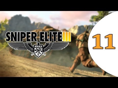 Sniper Elite 3 Walkthrough - Part 11 - Pont Du Fahs Airfield