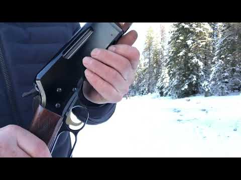 ✅out😳lightweight Browning BLR 7MM08 caliber and a couple steel targets #youtubevideos