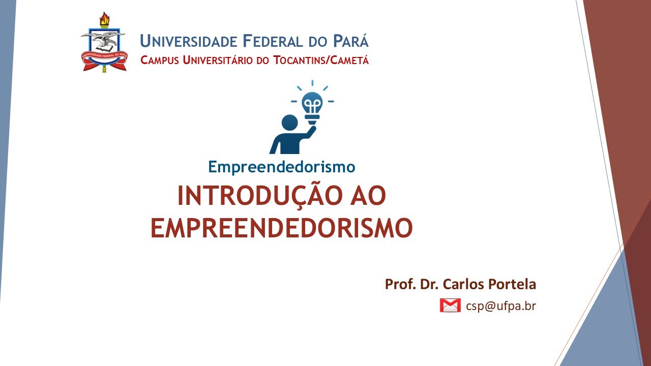 Aula 1 - Introdução ao Empreendedorismo