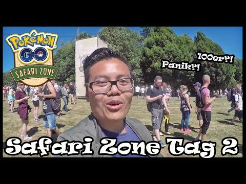 MASSENPANIK wegen 100% IV Pokemon?! SAFARI ZONE DORTMUND Tag 2! Pokemon Go! Video