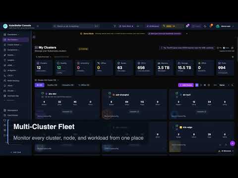 KubeStellar Console 공식 영상 미리보기