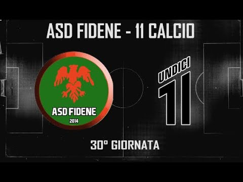 PRIMA CATEGORIA 23-24 - 30° GIORNATA - ASD FIDENE - 11 CALCIO 5-3