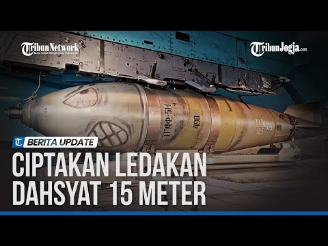 PERTAMA KALINYA, RUSIA KERAHKAN BOM MONSTER UMPC FAB-1500 M54 UNTUK SERANG UKRAINA