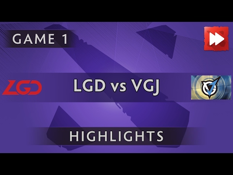 LGD-GAMING vs Team VGJ [Game 1] Masters Manila 2017 - Dota Highlights