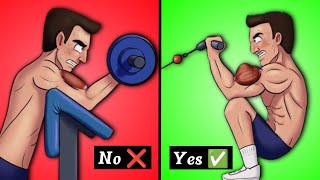 6 Best Exercises For BIGGER & STRONGER BICEPS With Cable Machine