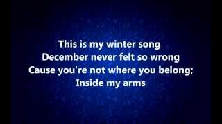 Winter song - Ingrid Michaelson  and Sara Bareilles (lyrics)