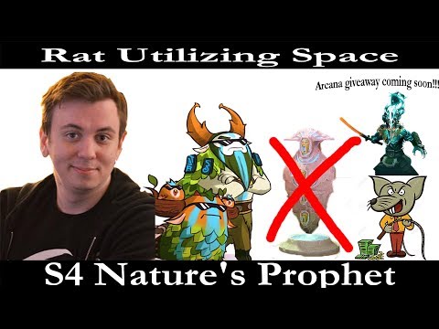 Nature's Prophet Dota 2 | s4 | Rat Utilizing Space | 7.21c | Pro Gameplay