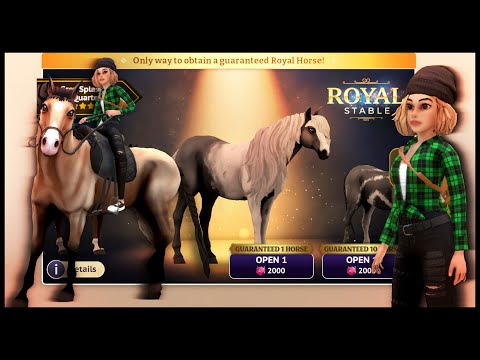 [Star Equestrian[ Shopping Spree! I Spent 6000 Gems On The Royal Stable Gacha & It Was A Disaster!