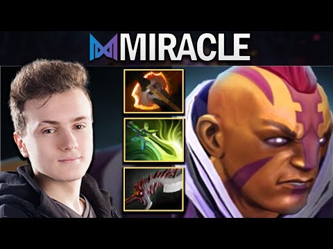 NIGMA.MIRACLE ANTI-MAGE WITH 800 GPM & XPM - DOTA 2 7.28 GAMEPLAY