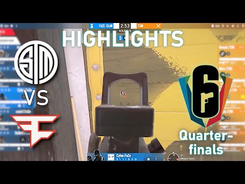 GREAT GAME! TSM vs FaZe - HIGHLIGHTS - Upper Bracket - Six Invitational 2021 - Playoffs